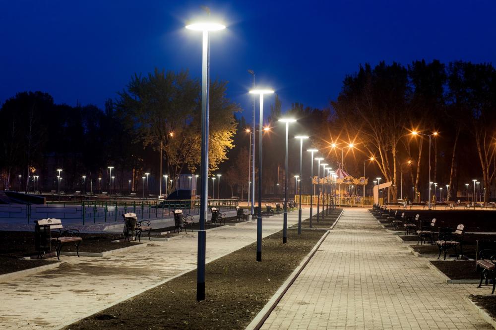 lampadaires park